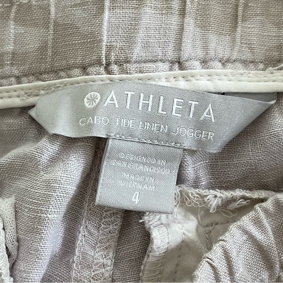 Athleta Cabo Tide linen jogger, 4 - Picture 3 of 5